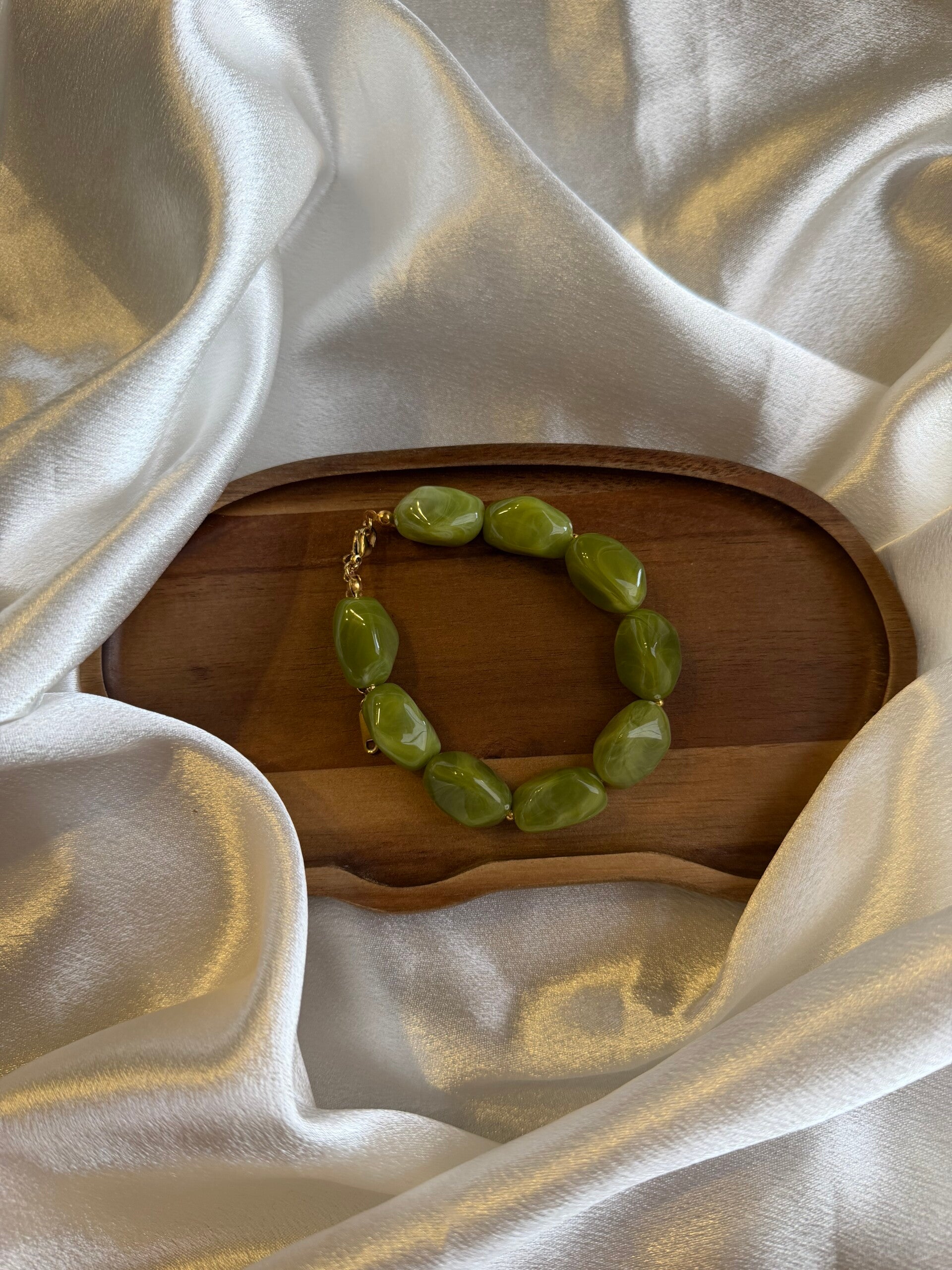 Vintage Olive Bracelet