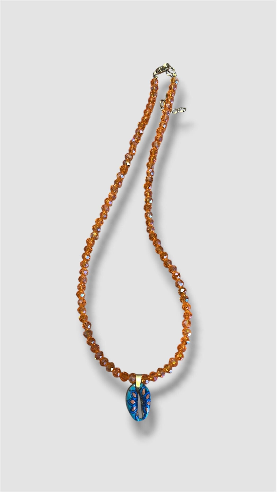 Amber Shell Necklace