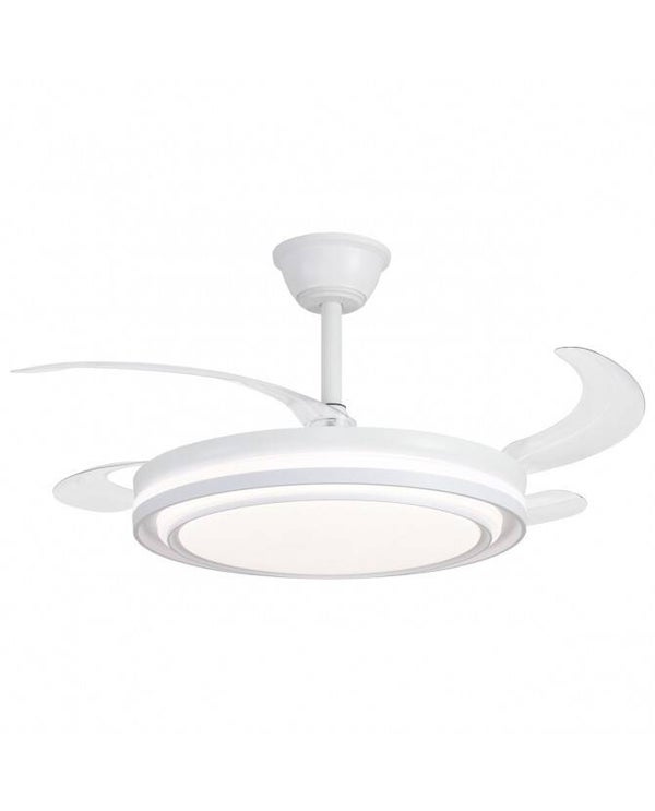 VENTILADOR KORFU BLANCO 4 PALAS 30W