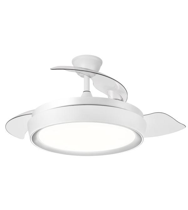 VENTILADOR NIZA 50W BLANCO CCT 1100Ø