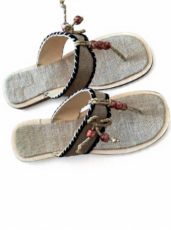 Sandales tissées