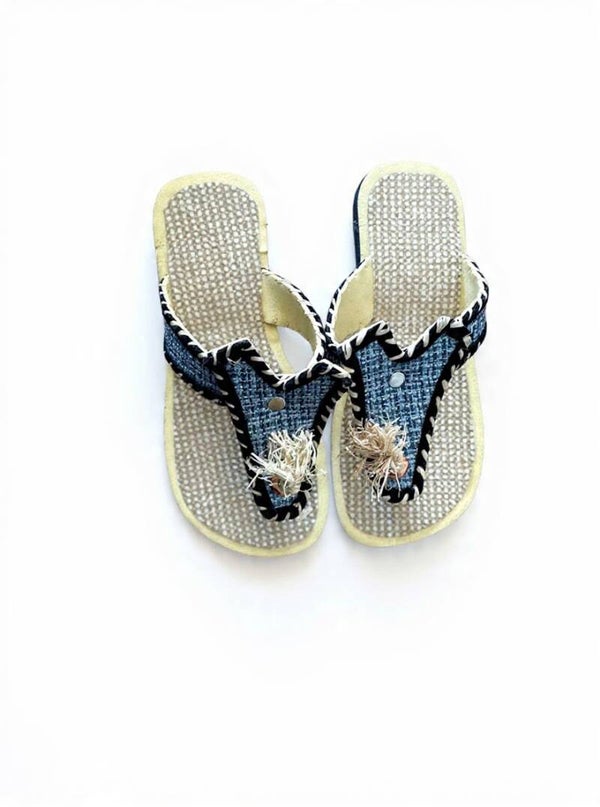 Sandales en paille