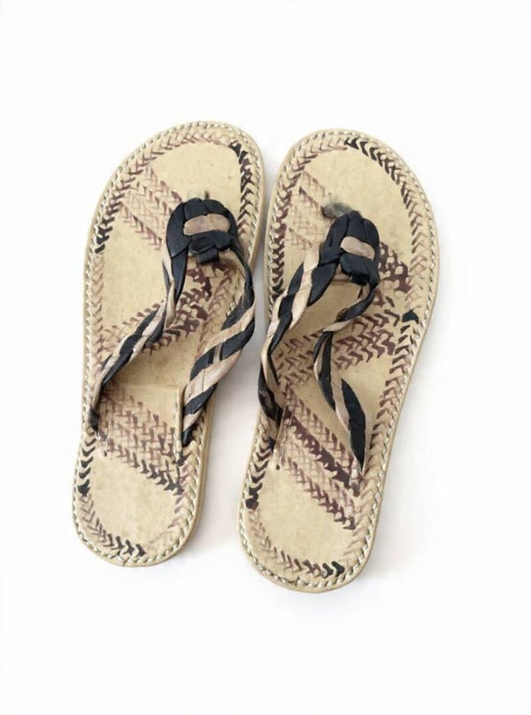 Sandales Afro Homme cuir