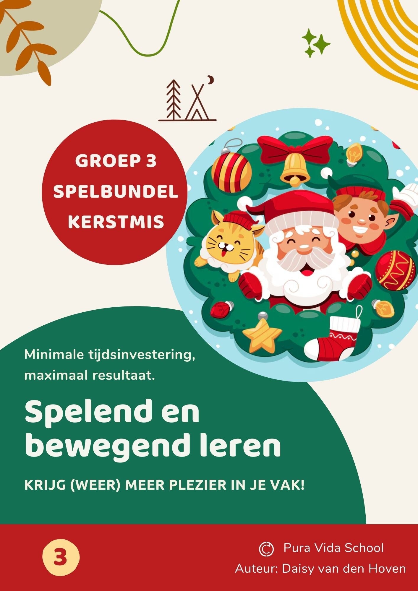 Spelbundel Kerstmis groep 3