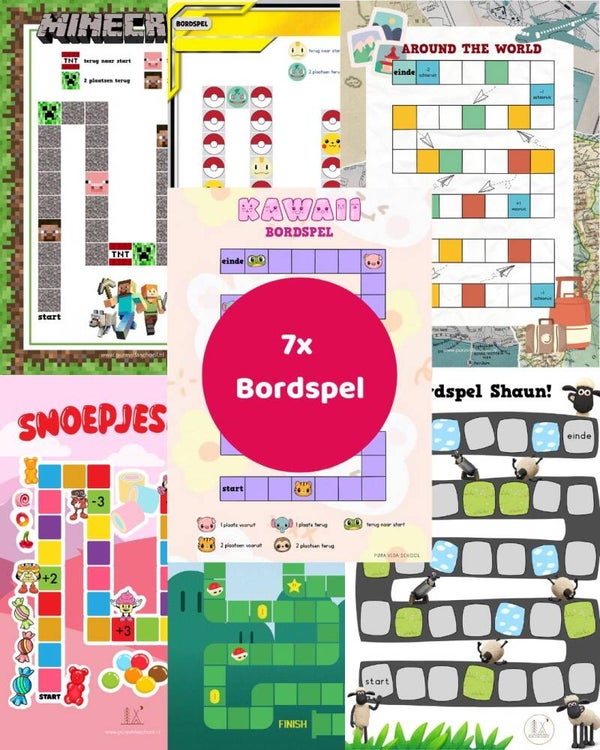 7x Bordspel