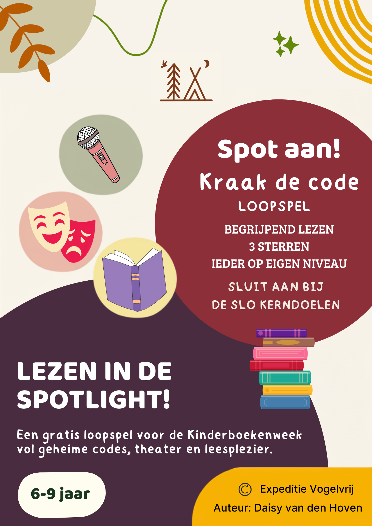 Spot aan! Kraak de code 6-9 jaar - Kinderboekenweek 2026