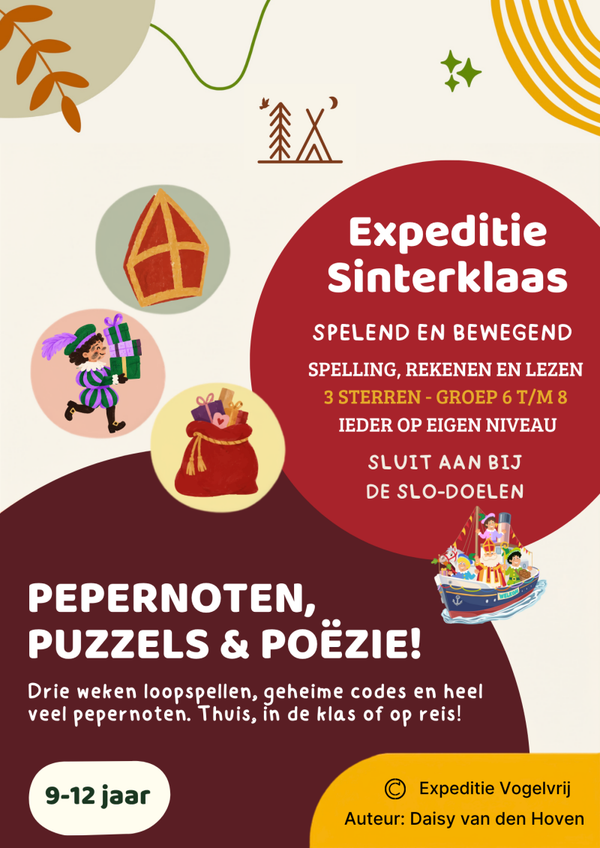 Expeditie Sinterklaas 9-12 jaar (groep 6 t/m 8)