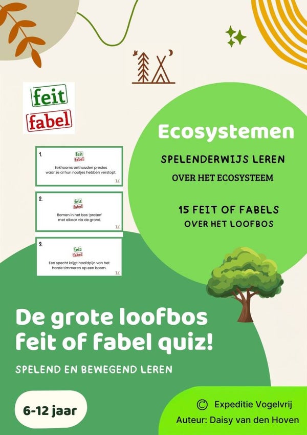 De grote loofbos feit of fabel quiz!