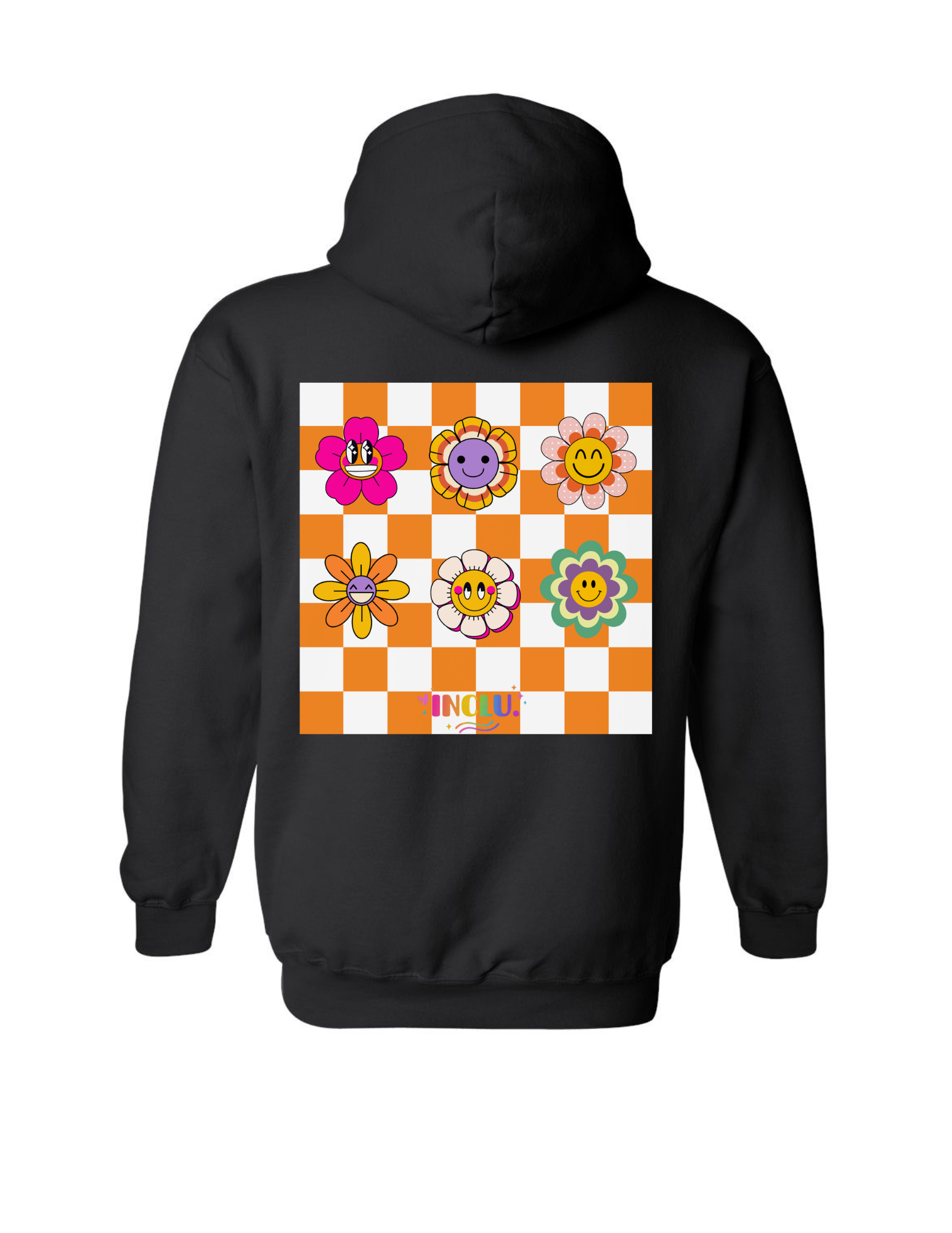 Hoodie Noir INCLU , dos