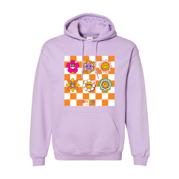 Hoodie lilas INCLU , devant