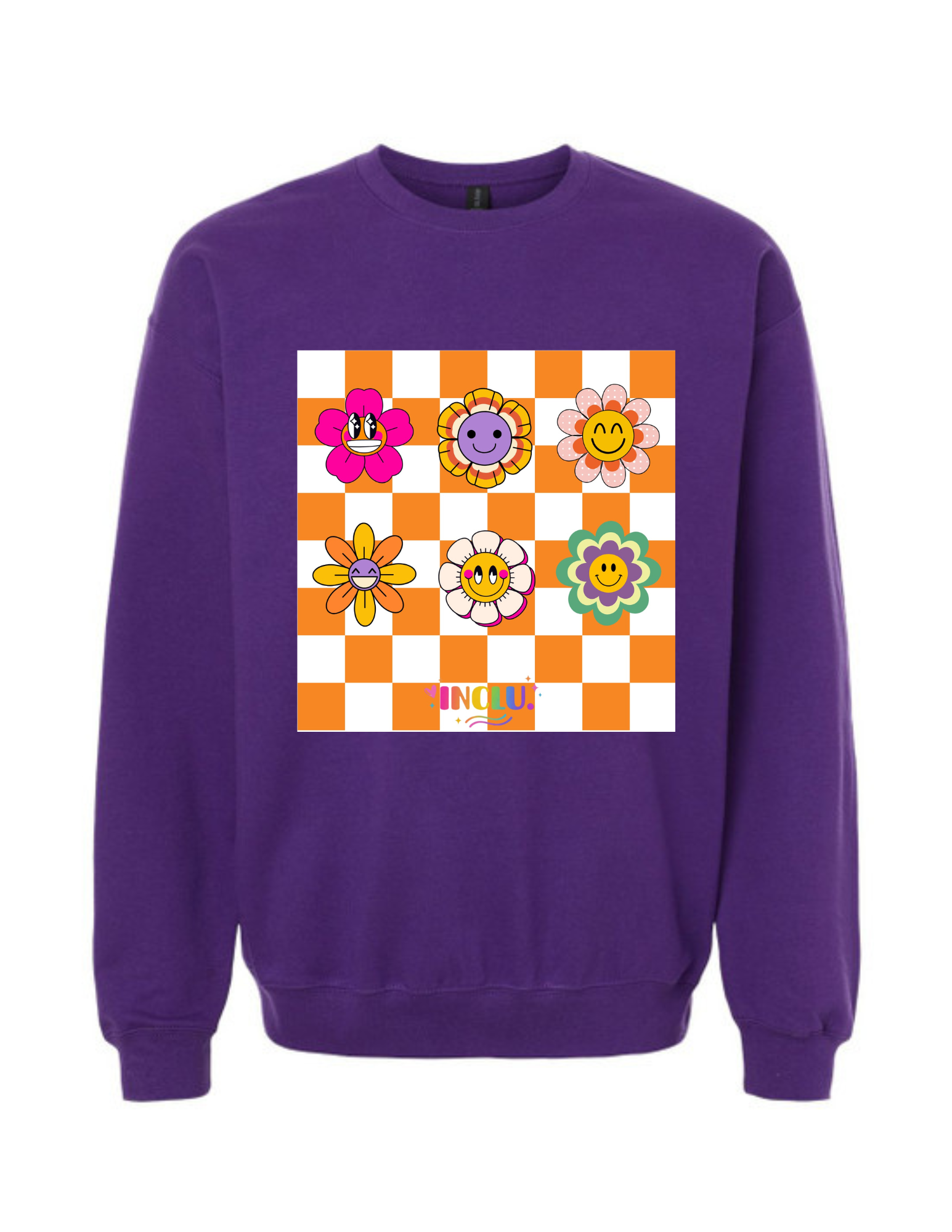 Crewneck Mauve INCLU, devant