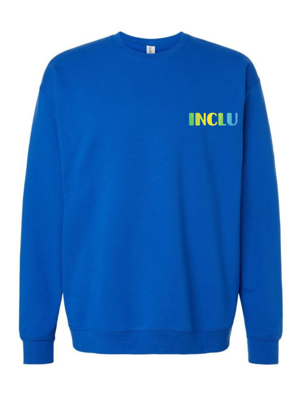 Crewneck homme bleu royal , dos
