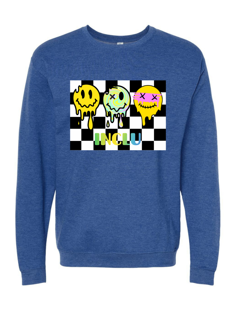 Crewneck homme bleu marin , devant