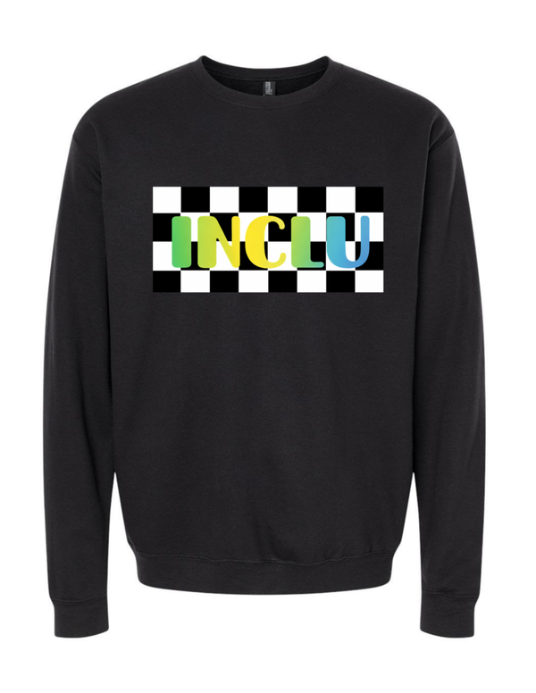 Crewneck homme Inclu noir , devant