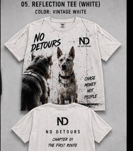 REFLECTION TEE WHITE LIMITED EDITION