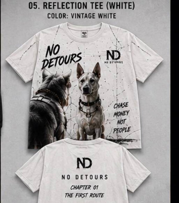 REFLECTION TEE WHITE LIMITED EDITION