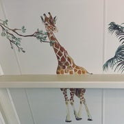 muurschildering junlge