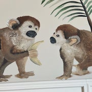 muurschildering jungle