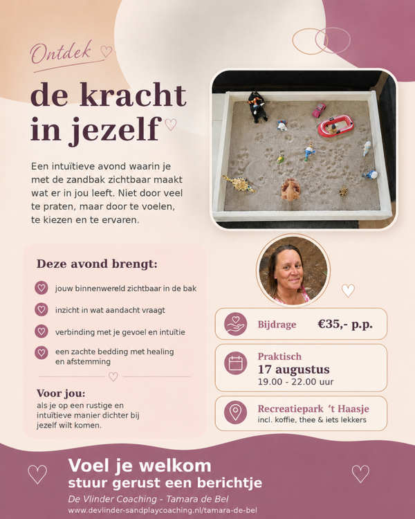 Ticket 17 augustus 2026 Ontdek de kracht in jezelf ♥