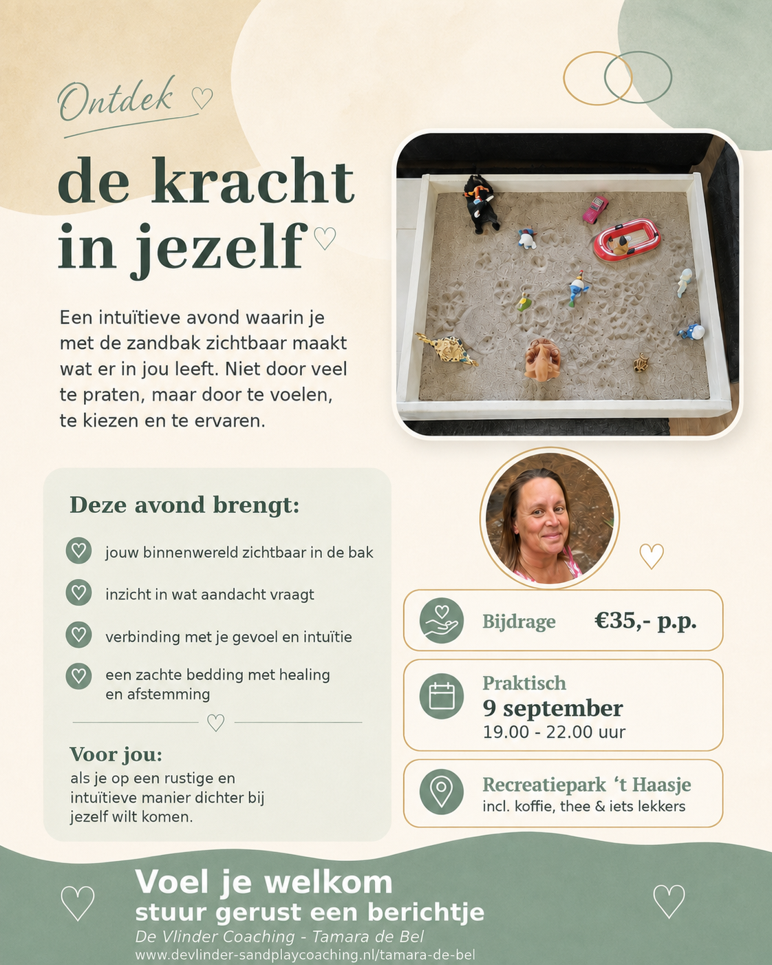 Ticket 9 september 2026 Ontdek de kracht in jezelf ♥