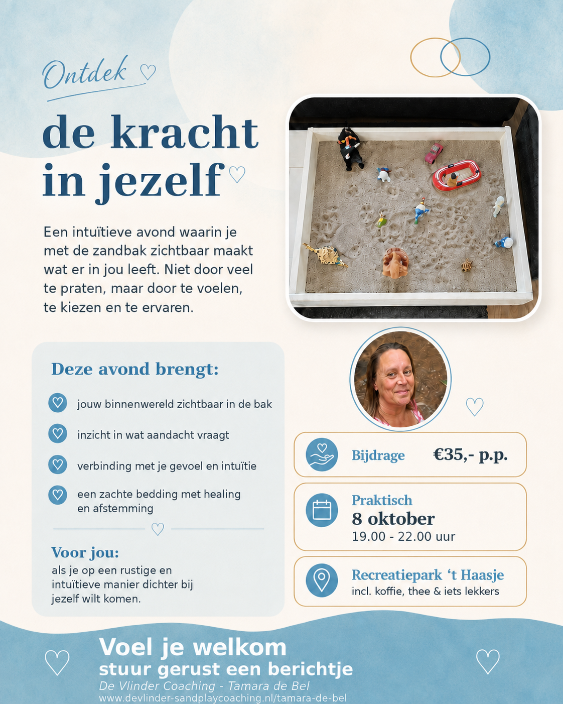 Ticket 8 oktober 2026 Ontdek de kracht in jezelf ♥