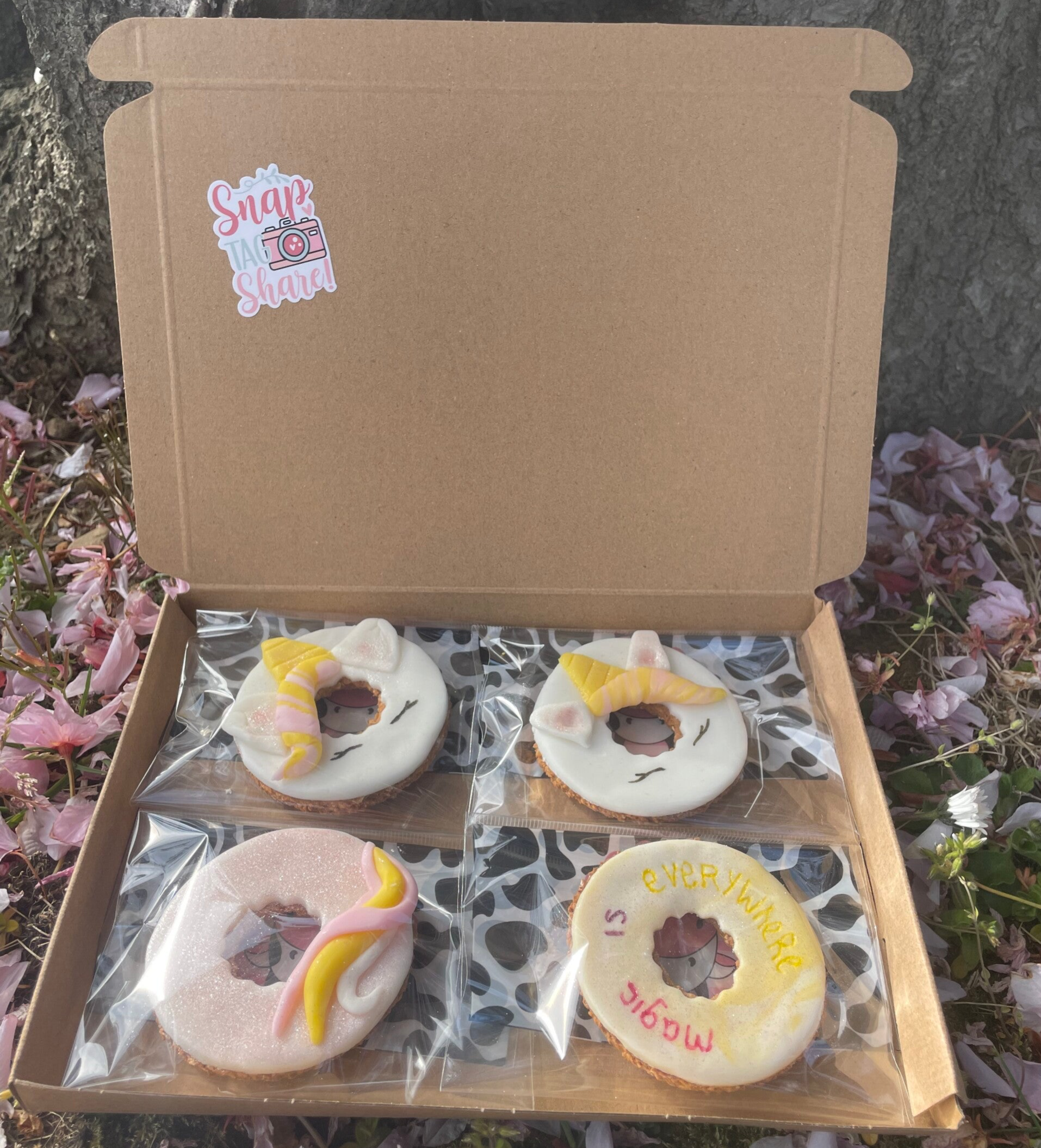 Unicorn donuts