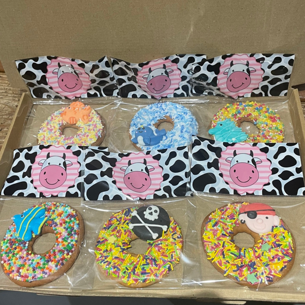 Sea life cookie box