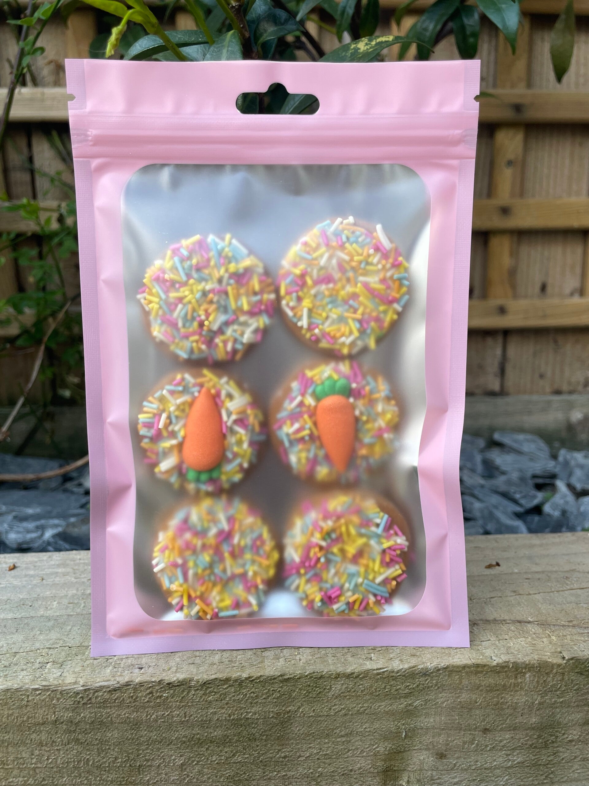 Carrot nibble bites
