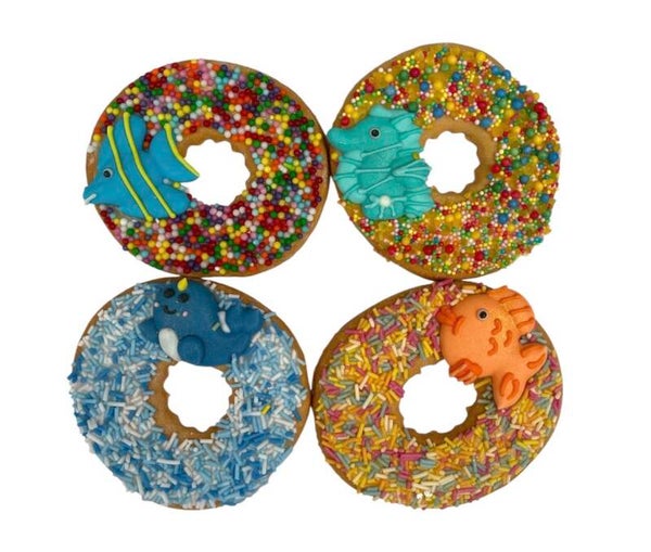 Sprinkle donuts