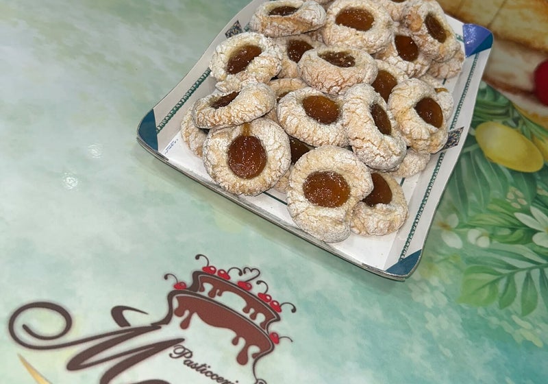 Pasta di Mandorle con Zucchero e Albicocca