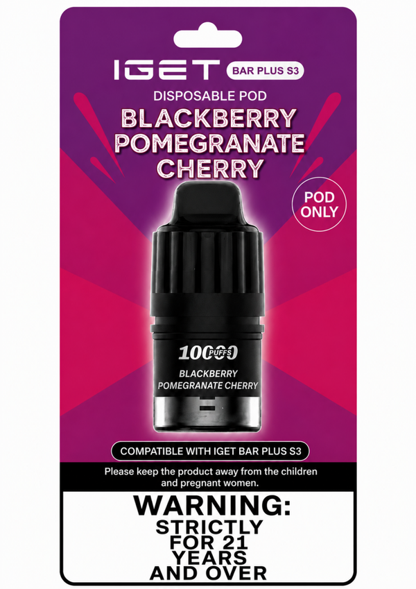 Blackberry Pomegranate Cherry S3 POD ONLY
