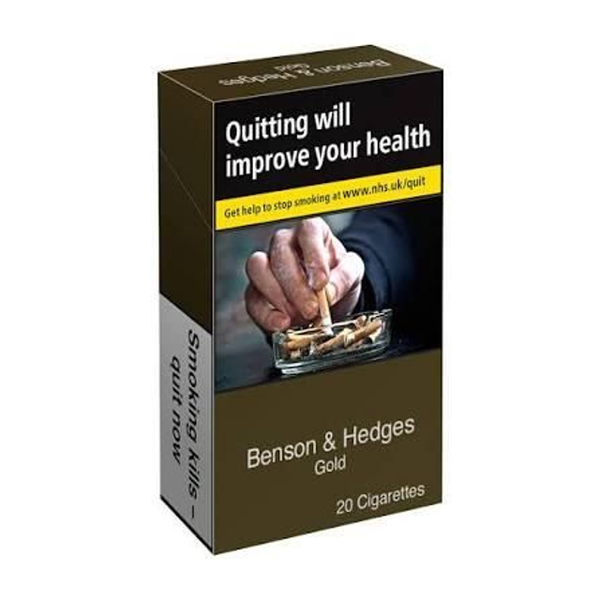 Benson & Hedges Gold per carton