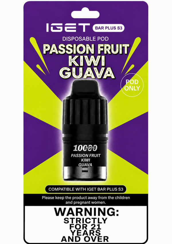 Passion Fruit Kiwi Guava S3 POD ONLY