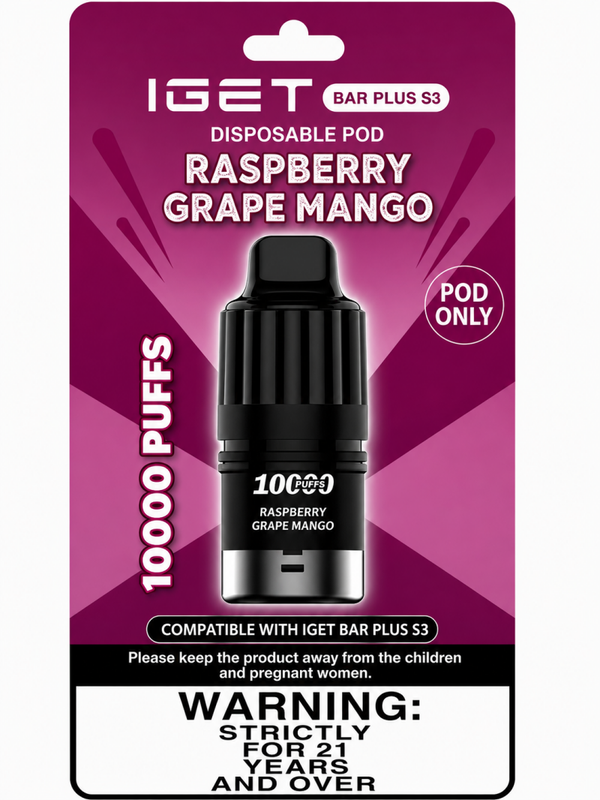 Raspberry Grape Mango S3 POD ONLY
