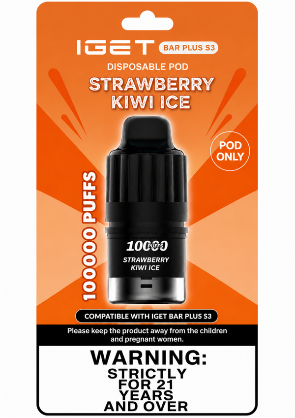 Strawberry Kiwi Ice S3 POD ONLY