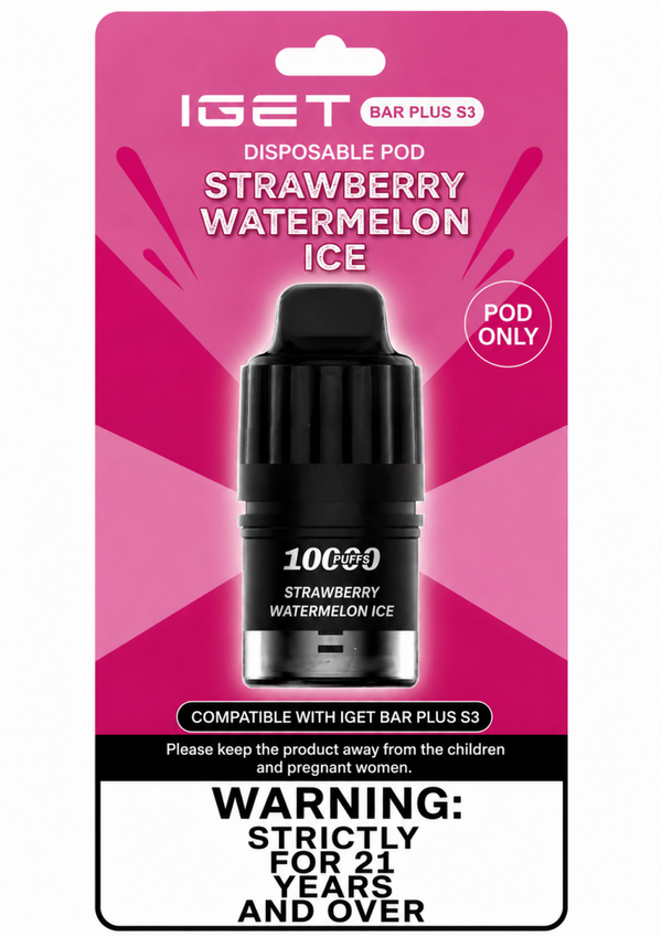 Strawberry Watermelon Ice Iget S3 Pod Only