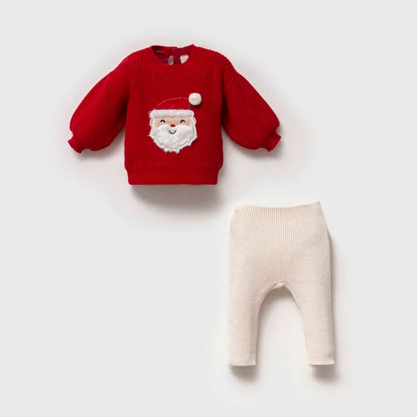Baby Set 2 teilig Weihanachtsmann CHRISTMAS