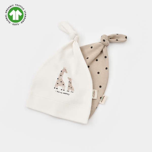Organic Baby Mütze 2 Stk.