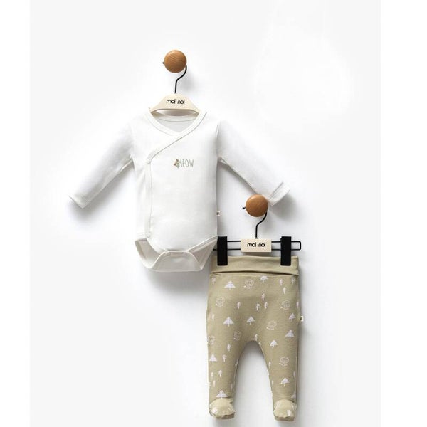 Baby Wickelbody mit Hose Cat