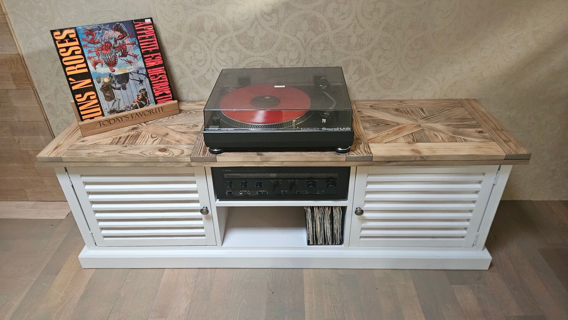 Dressoir audiomeubel platenspeler tv kast RM stijl
