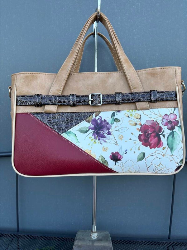 Lorna handtas en schoudertas in camel