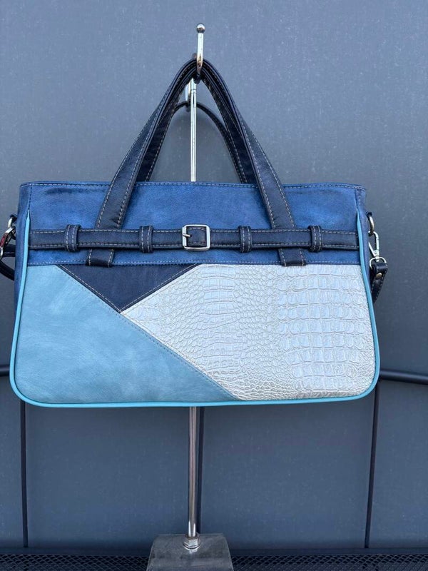 Lorna handtas en schoudertas in blauw