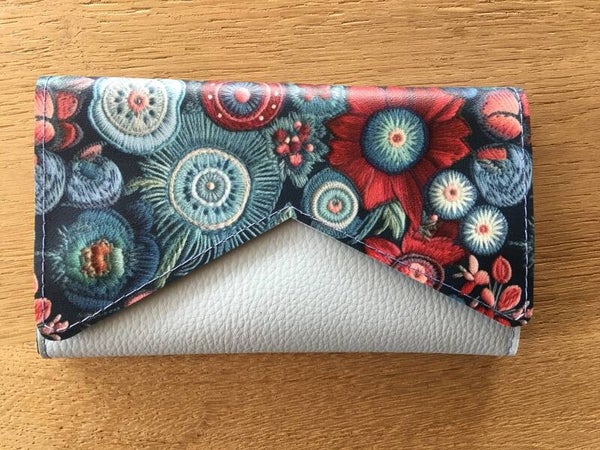 Portemonnee Katty Lichtblauw/blauw