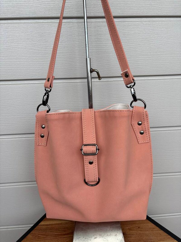 Kate schoudertas zalmroze