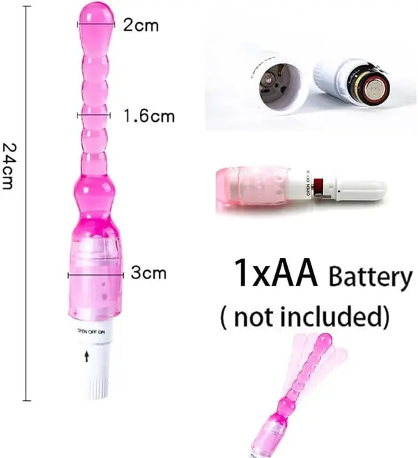 Higher Quality BASICS Realistic Anal Dildo Vibrator