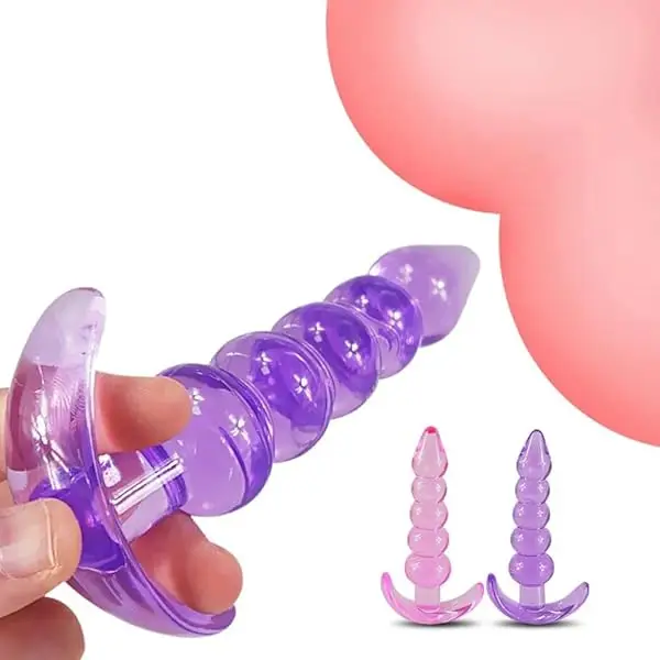 Higher Quality Small Dildo,4.3 in Soft Small Anal Plug,Beginner Anal Dildo Ease Training Adults Sex Toy for Women Men