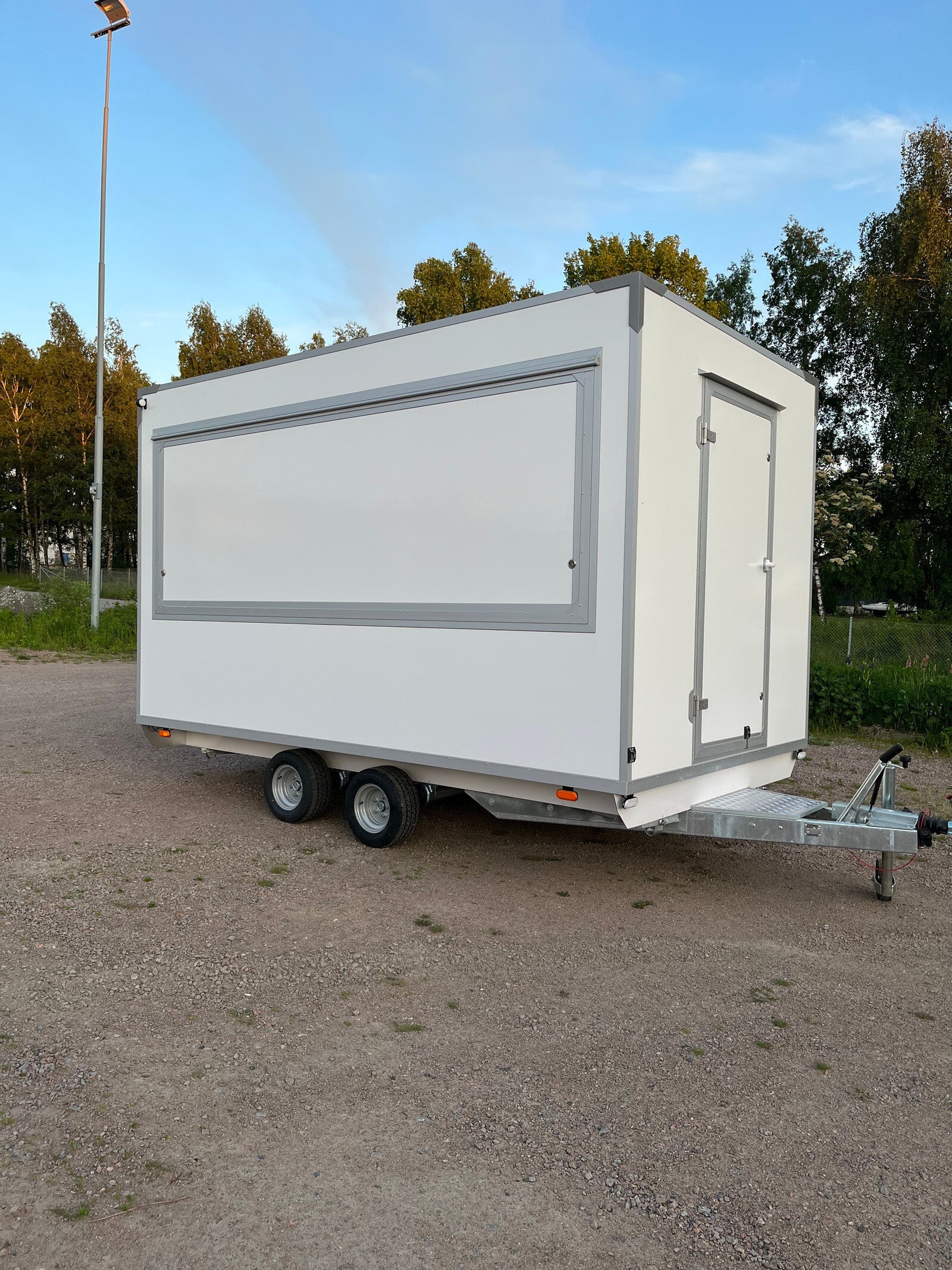 Remorque de Vente 4 m Double Essieu