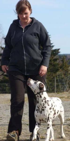 Meg og Pernille trener 