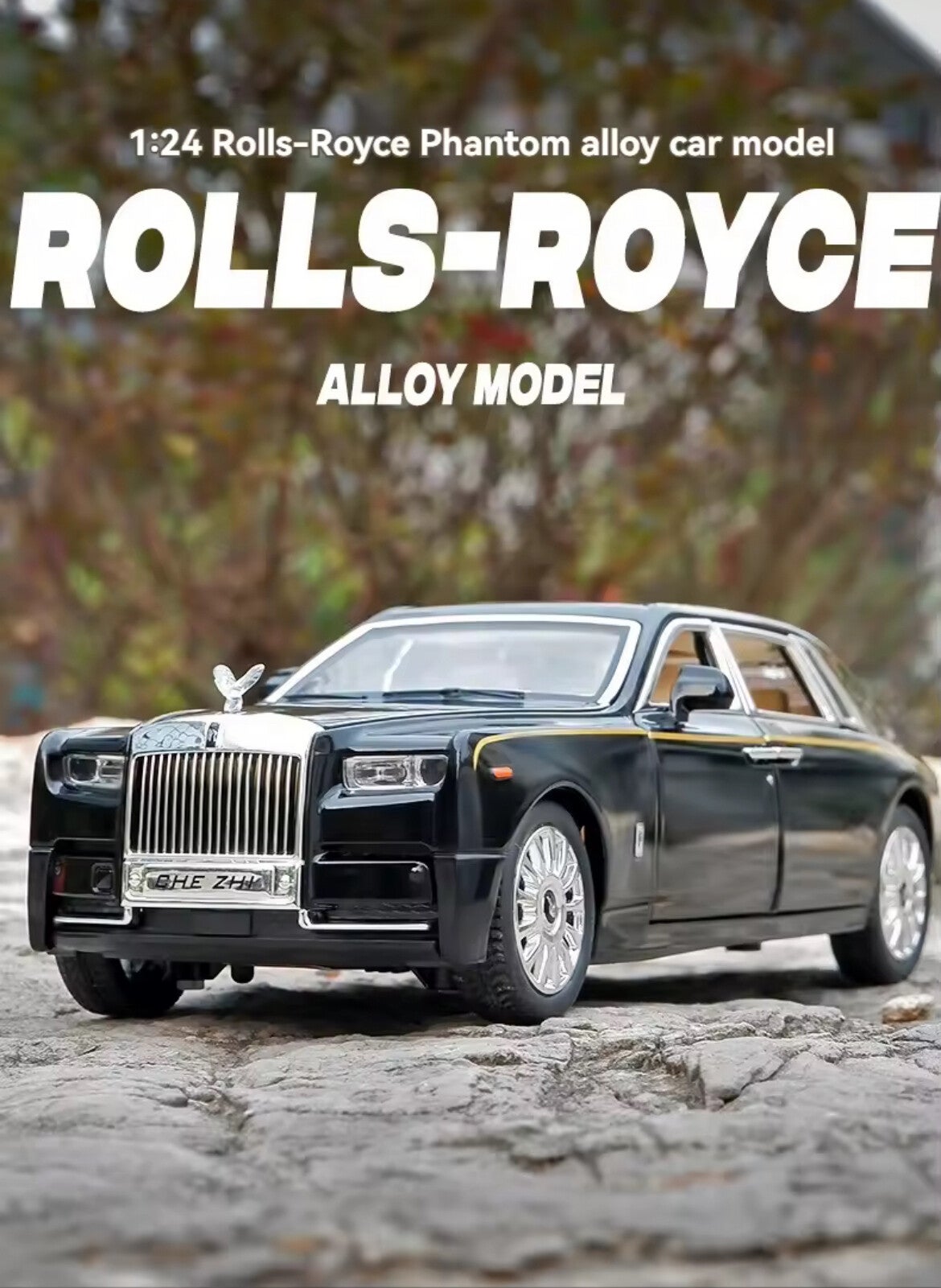 1:24 Rolls Royce Phantom Diecast Model Car