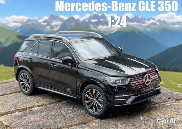 1/24 Mercedes-Benz GLE 350 Diecast Model Car Toy Collection Sound&Light Toy Gift